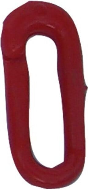 Schake Maillon de connexion rouge, plastique 6 mm (430_07R)