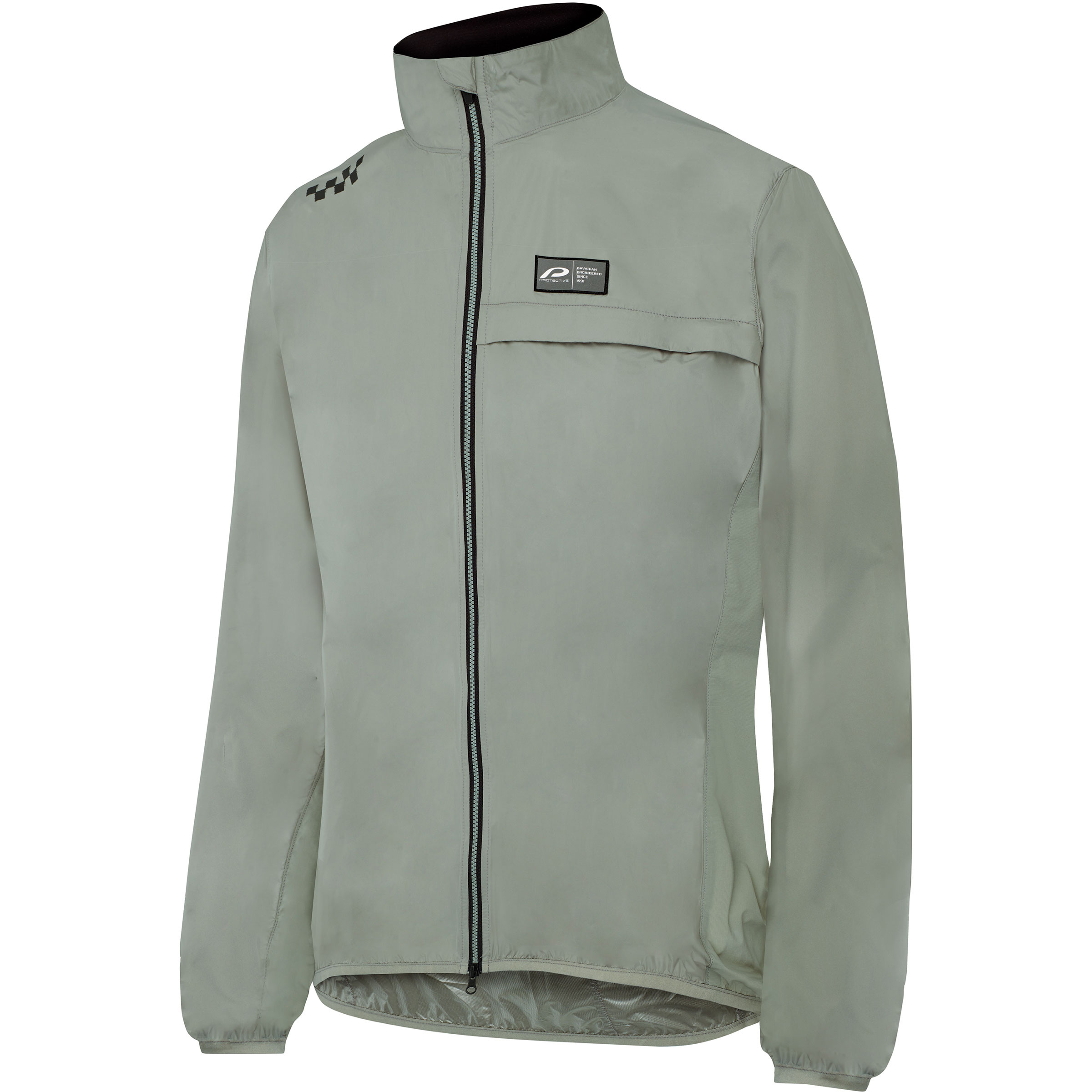Protective Eazy Herren Fahrradjacke oliv Größe L Mountainbike Klein verpackbar Wasserabweisend