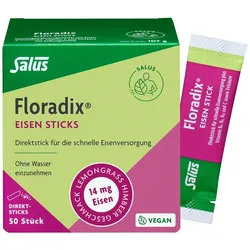 Floradix Eisen Sticks Pulver Salus 50 St