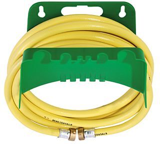 ASW Wandschlauchhalter 175005 5000 mm, Kunststoff grün, komplett mit Füllschlauch