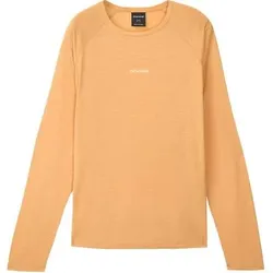 NNORMAL Bekleidung Merino Long Sleeve, Größe XL in Orange Orange