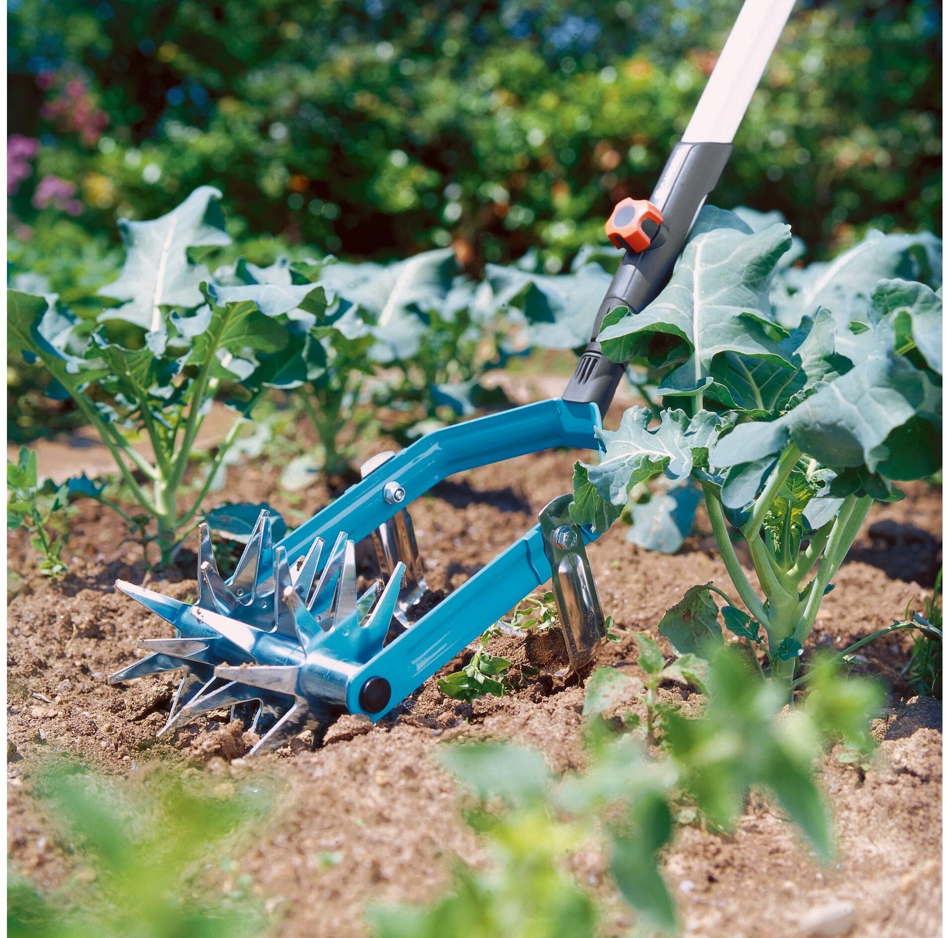 Sternfräse GARDENA, blau (weiß, neutral), Sternfräsen, Sternfräse weiß, neutral Einheitsgröße