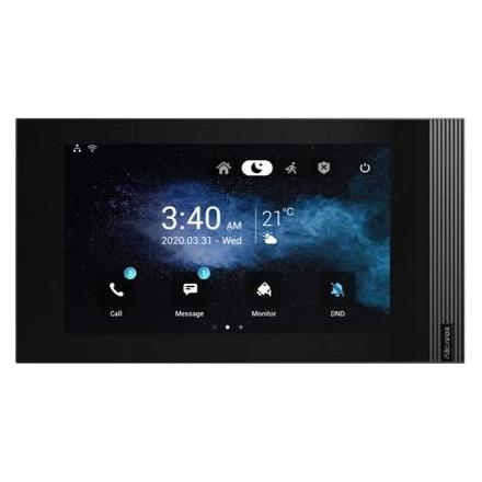 Akuvox Indoor-Station X933S, Touch Screen, Android, black (Drahtgebunden, WLAN) (X933S black)