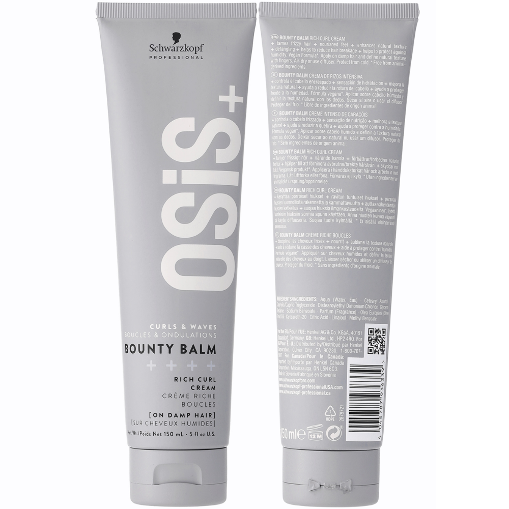 Schwarzkopf OSiS+ Bounty Balm Rich Curl Cream 150mL