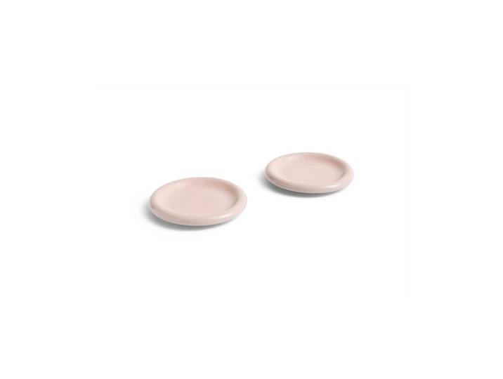 HAY Assiette Barro Pink, Ø18 cm lot de 2