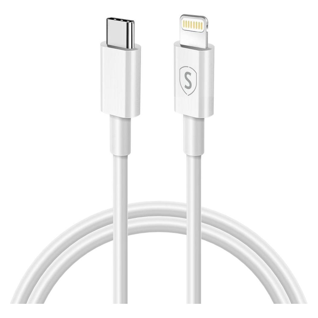 SIGN USB-C to Lightning Cable 2.1A 1m - White (1 m) (SN-LU1M)