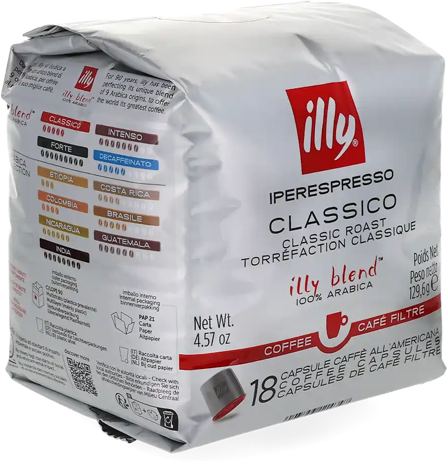 illy   Americano Classic Roast - 18 capsules voor illy iperEspresso