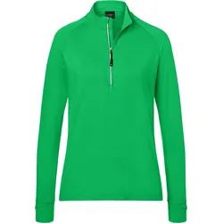 James & Nicholson Damen Sport Shirt langarm T-Shirt JN787 fern green M