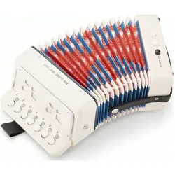New Classic Toys Akkordeon weiss mit Musikbuch