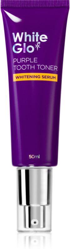 White Glo Purple Tooth Toner Whitening Serum bleichender Schaum für die Zähne 50 ml