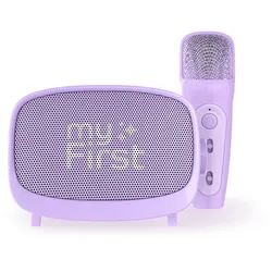 Voice 2 lila, tragbares Mikrofon + Wireless-Lautsprecher