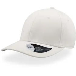 Atlantis Unisex 6-Panel Baseball Kappe 'Pitcher' Klassische Cap PITB white/grey L/XL