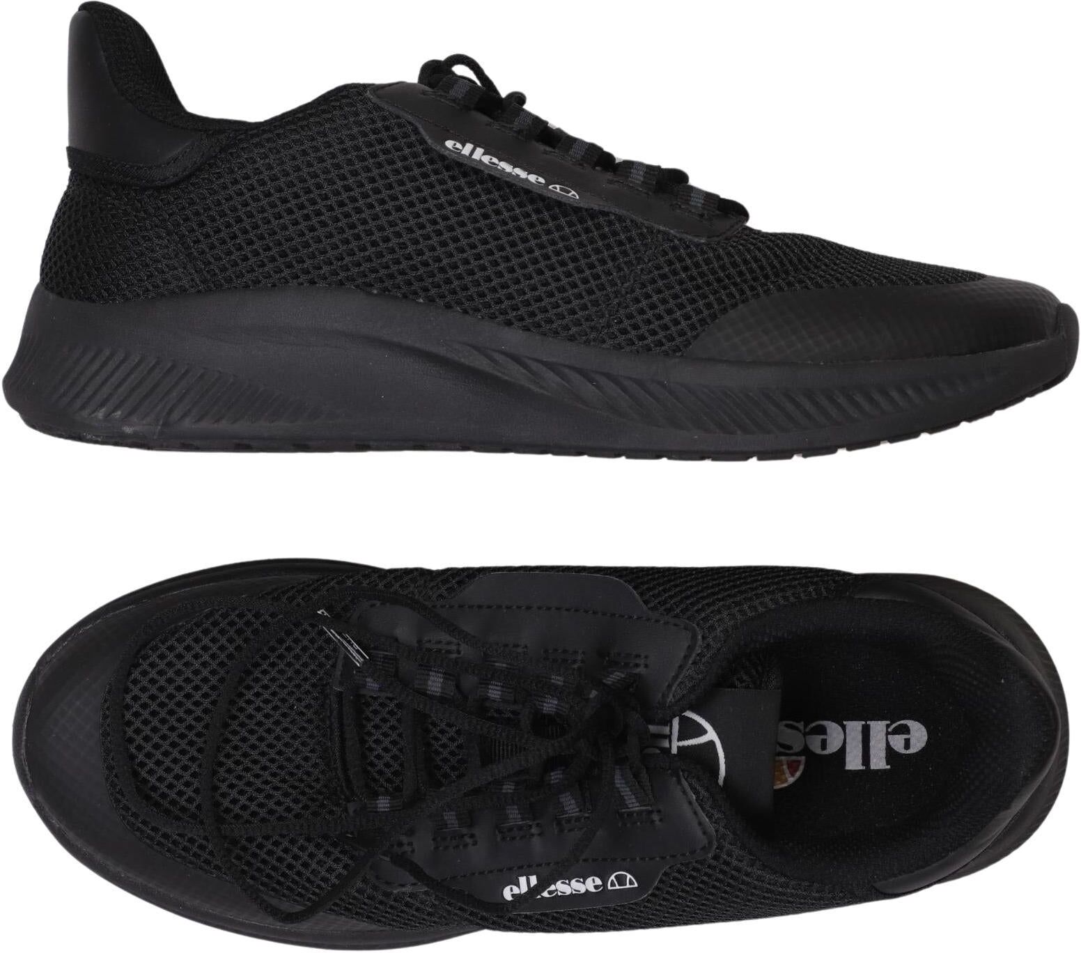 ellesse Damen Sneaker, Schwarz, Gr. EU 39, Kunstleder - Second Hand