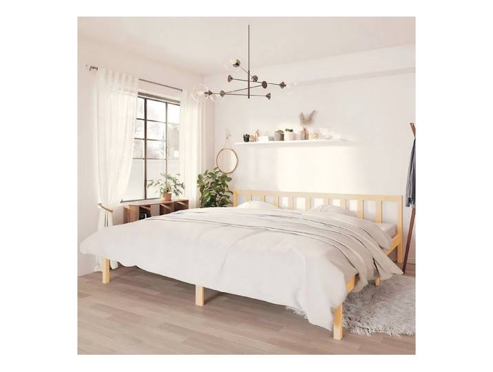 vidaXL Bettgestell vidaXL Massivholzbett Kiefer 180x200 cm