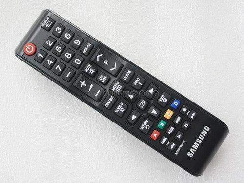 Samsung TM1240 draadloze radiofrequentie afstandsbediening met knoppen, zwart