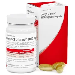 OMEGA-3 BIOMO 1000 mg Weichkapseln