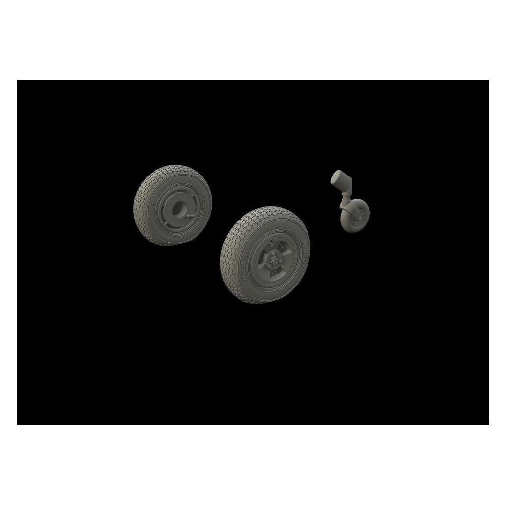 Eduard Spitfire Mk.XIV wheels-3spoke f.Airfix (648469)
