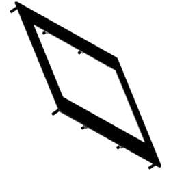 Display Elektronik Frontrahmen (B x H) 120 mm x 95 mm EA0FP481-43SW