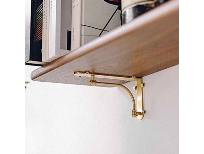 Supports en forme de L, Support d'étagère à couche triangulaire, accessoires, Support de Support de rangement, Support robuste de luxe Vintage
