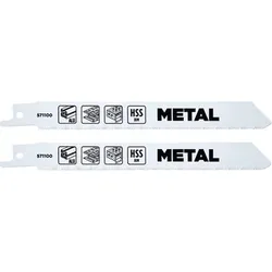 kwb HSS-BiM-Säbelsägeblätter für Metall, 2-tlg. 152mm 571100