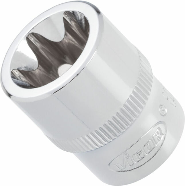 VIGOR Douille à empreinte TX extérieure 3/8