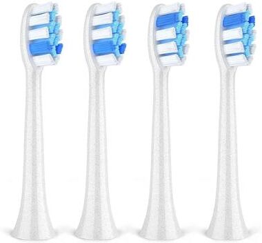 Inspire Daily Merch Electric Toothbrush Heads Replacement Compatible With Fairywill 4 White