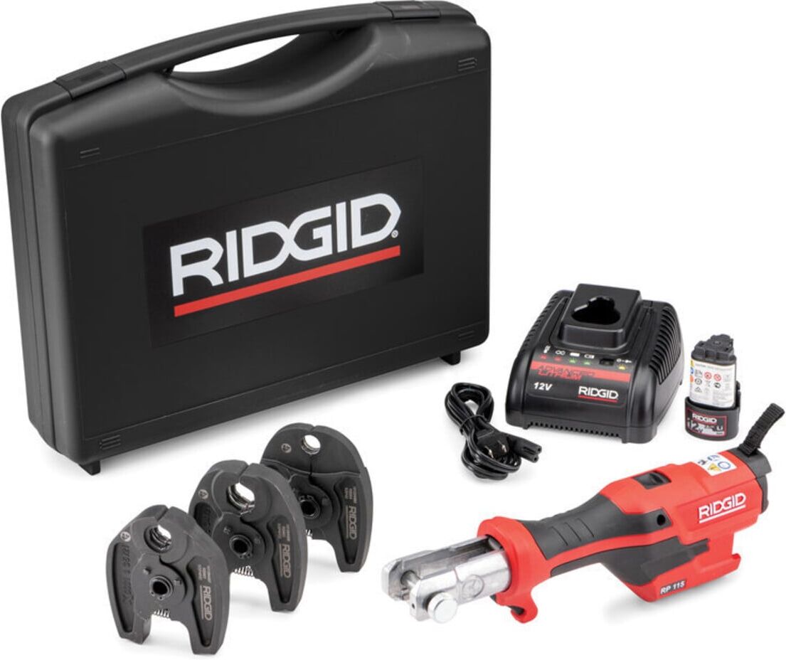 RIDGID Presswerkzeug RP115 15kN inkl. V15-22-28 ; Emerson Electric Co. (76958)