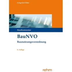 BauNVO - Baunutzungsverordnung, Fachbücher von Christian-W. Otto