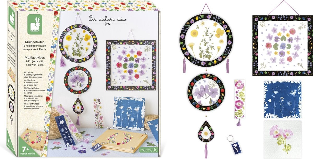 Janod Les Ateliers Deco - Knutselset met 6 activiteiten