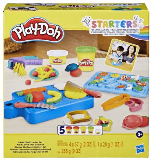 Play-Doh: Little Chef Starter Set - 14 Accessories & 5 Colors for Kids