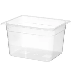 12x Gastronorm-Behälter 1/2,GN 1/2,11L,Transparent,325x265x(H)200mm