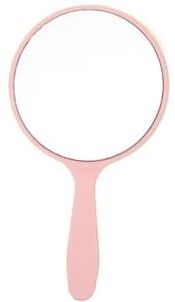 Uplift Picks Durable Round Handheld Makeup Mirror Portable Anti Fall Beauty Vanity Mirror pink (l)