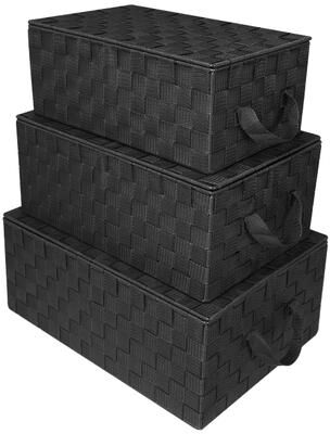 Sorbus Woven Storage Basket Set - N/A