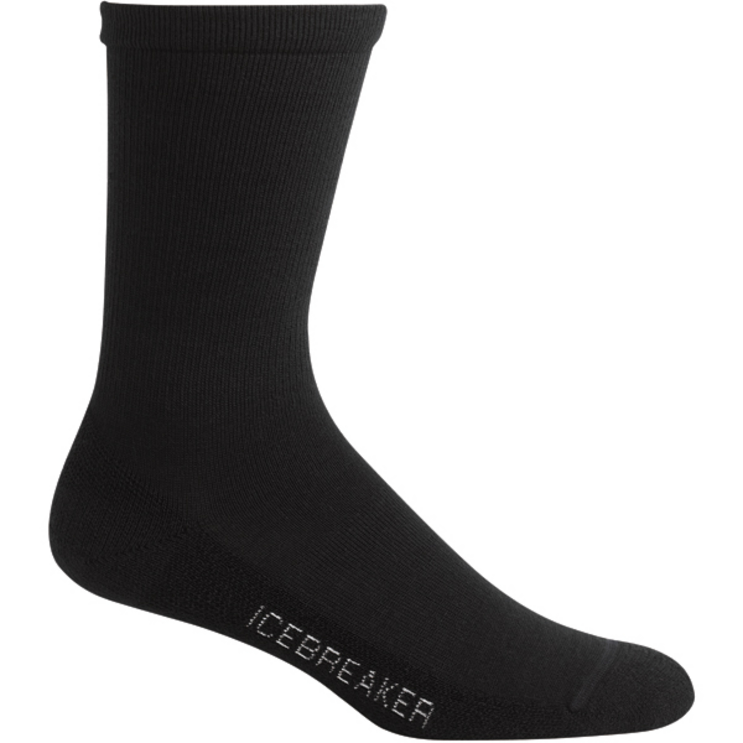 Icebreaker Lifestyle Crew Damen Freizeitsocken schwarz Größe 41 Lifestyle Widerstandsfähig Merinowolle