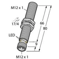 Turck Ind. Sensor BI4U-M12VP6XH1141L80