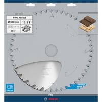 PRO Wood Kreissägeblatt, Ø 300mm, 28Z Bohrung 30mm, für Tischkreissägen