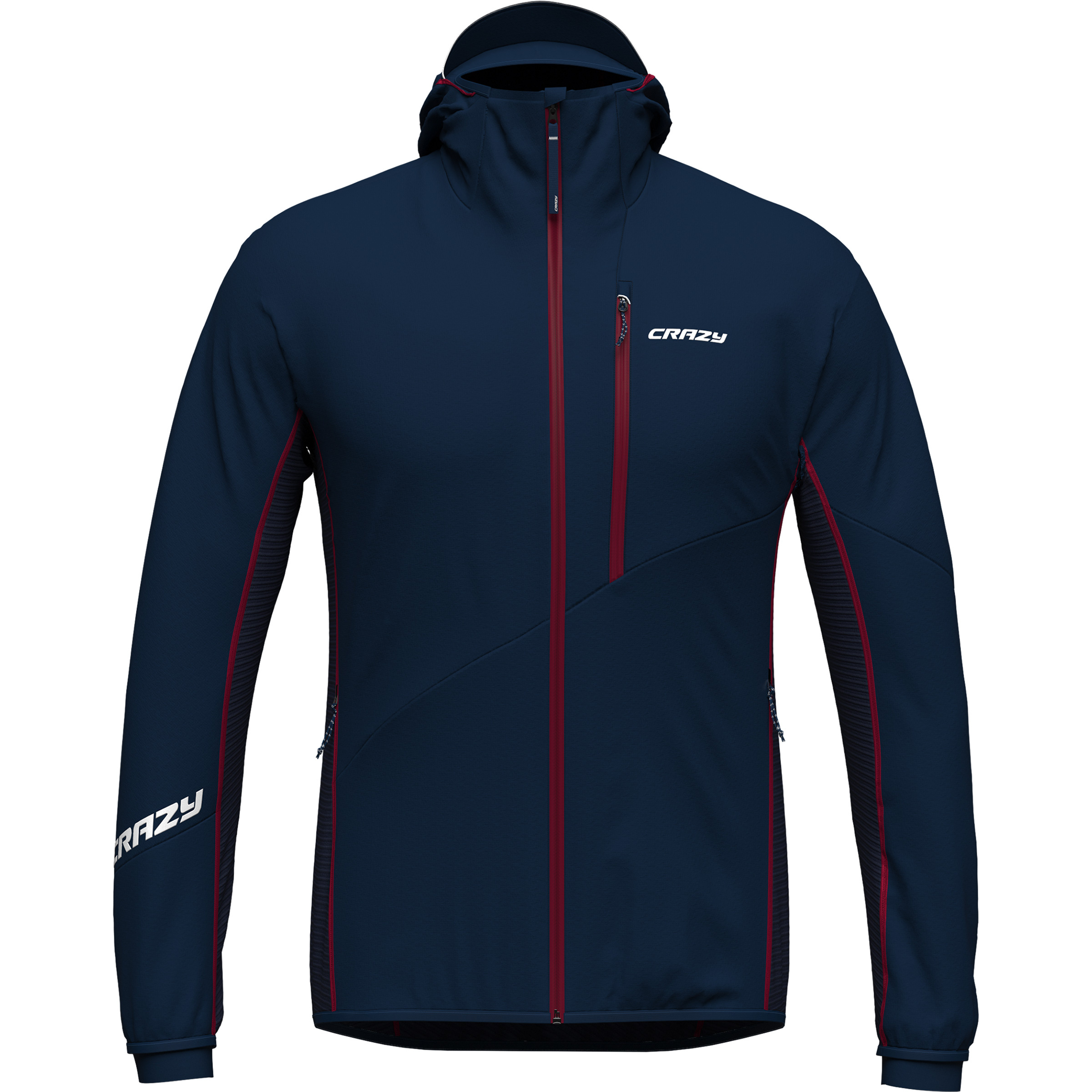 Crazy Acceleration Herren Isolationsjacke blau Größe M Trekking Wasserabweisend Wasserabweisend