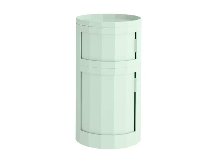 HAY Facet Cabinet 110 Beistelltisch Soft mint