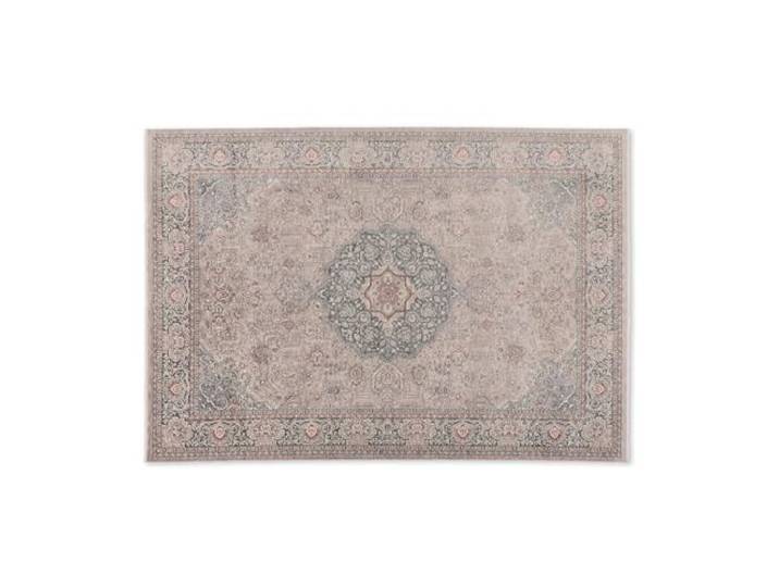 Astra Hochwertiger Teppich Tropea Wohnzimmer, Schlafzimmer - Kurzflorteppich weich - Elegantes Flachgewebe - vielfältige Muster - Teppich grau 133x190cm