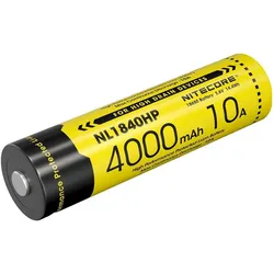 Nitecore NL1840HP (1 Stk., 18650, 4000 mAh), Batterien + Akkus