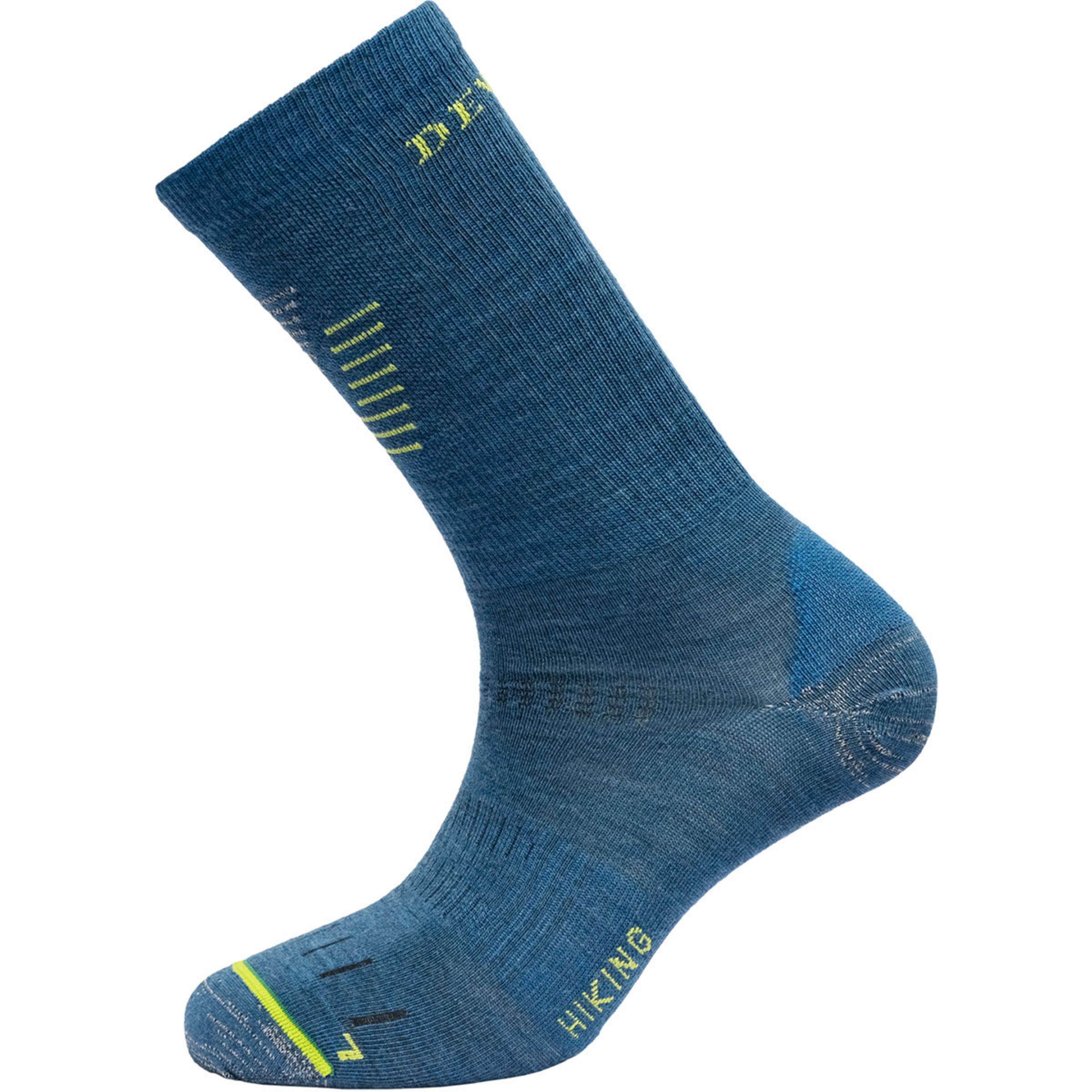 Devold Hiking Light Herren Wandersocken blau Größe 35 Trekking Kühlend Merinowolle