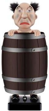 Snug & Styled Prank Pop Out Barrel Toy Box Funny Automatic Ejection Gag Gift For Parties strange Uncle