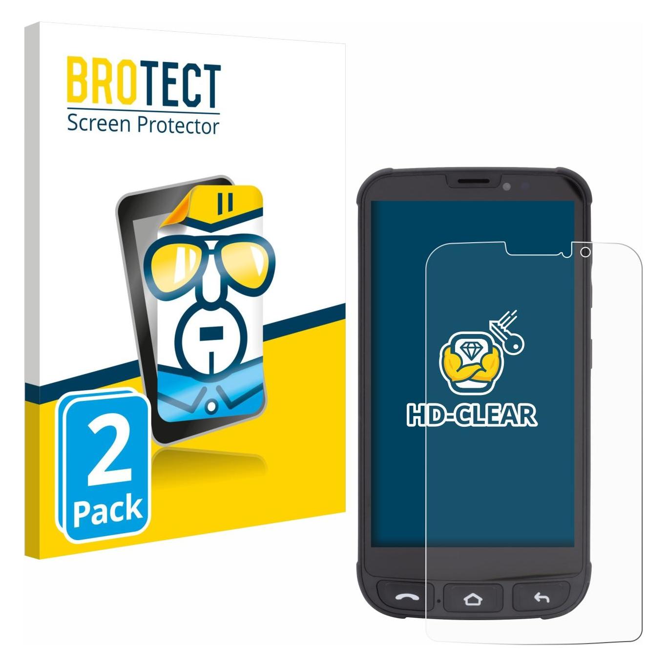 Brotect Schutzfolie für Olympia Neo Mini Displayschutz Displayschutzfolie Folie Klar Transparent (1861533)
