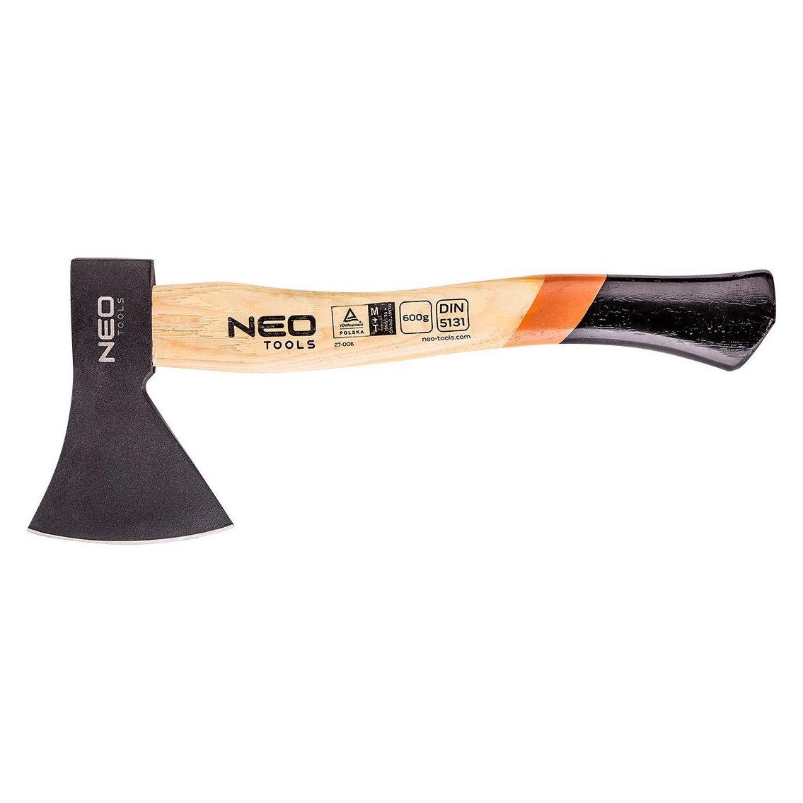 Neo Tools Universal ax, wooden, 0.6 kg, 36 cm (27-006) (TOP-27-006)