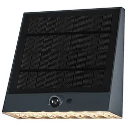 OSRAM ENDURA Style Solar Bright Sensor Wandleuchte 10,2W IP54 Dunkelgrau