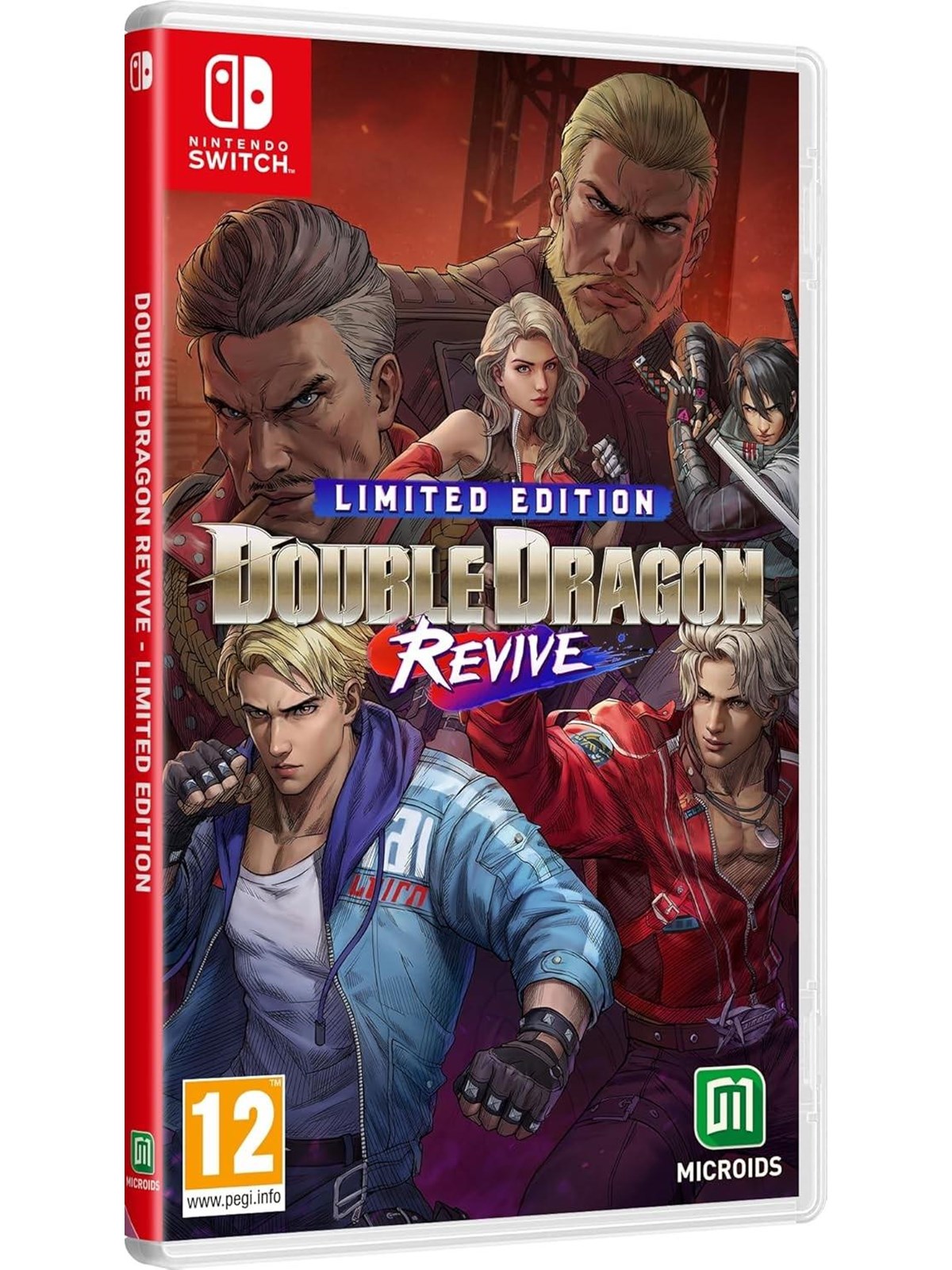 Double Dragon Revive (Limited Edition) - Nintendo Switch - Beat 'em Up - PEGI 12
