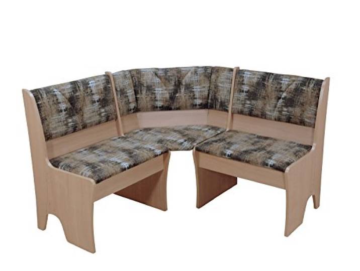 moebel direkt online Eckbank 124x124 cm Dunja