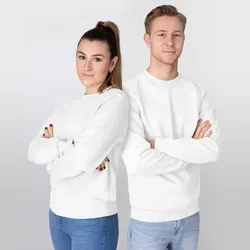 Jako Sweat Organic - weiß - S