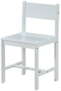 CDecor Aaron White Open Back Kid's Chair