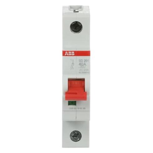 ABB SD201/40 Lasttrennschalter 1P, 40A 2CDD281101R0040 (2CDD281101R0040)